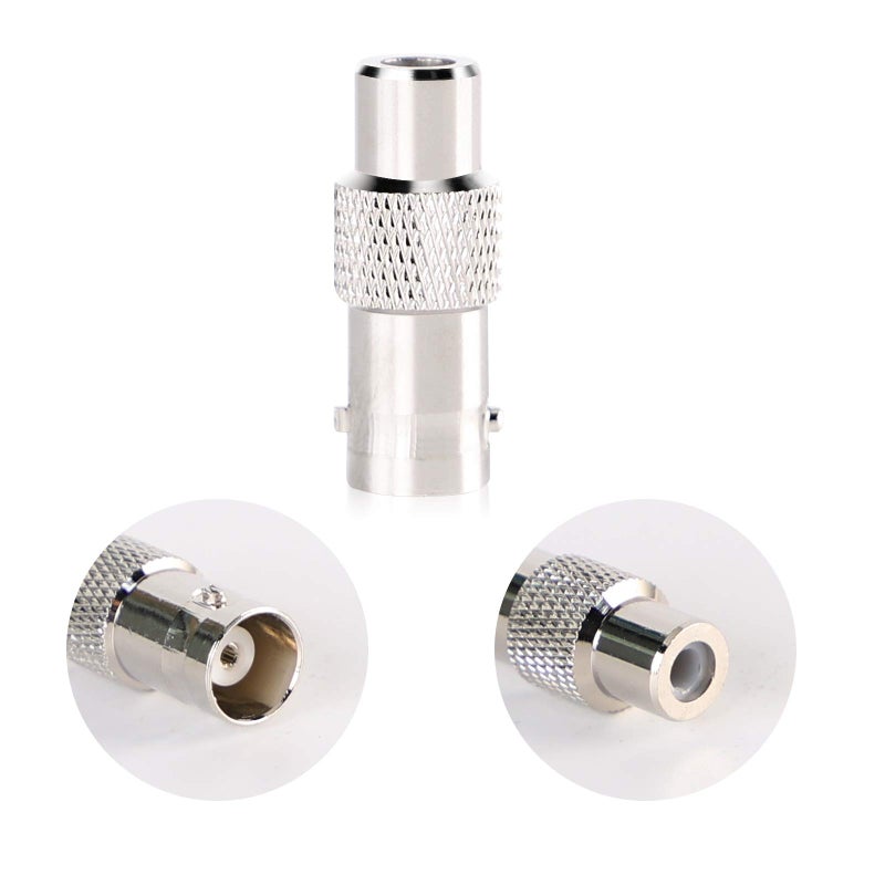 Inovat BNC Female to RCA Female Coupler Adapter Connector for CCTV Security Surveillance Systems (Pack of 10) - Image 4